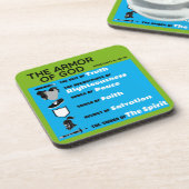 De Armor van God Bier Onderzetter (Linkerzijde)