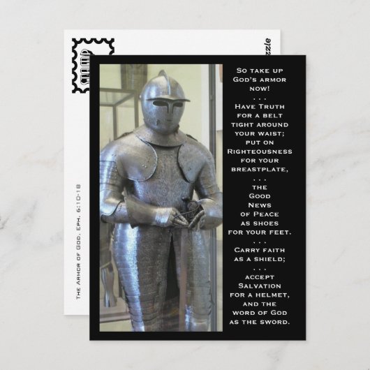 De Armor van God Briefkaart (Voorkant / Achterkant)
