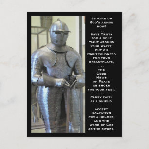 De Armor van God Briefkaart