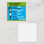 De Armor van God Notitiekaartje (Voorkant / Achterkant)