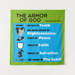 De Armor van God Wandkleed