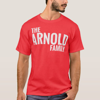 De Arnold Familie Arnold Achternaam Arnold T-shirt