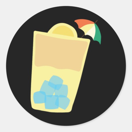 De Arnold Palmer-staartsticker Ronde Sticker (Voorkant)