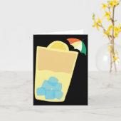 De Arnold Palmer Tail Sticker Kaart (Gele Bloem)