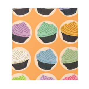 De Aroma's van Cupcake Notitieblok