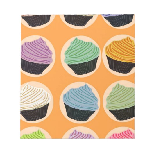 De Aroma's van Cupcake Notitieblok (Voorkant)