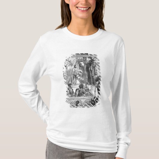 De arrestatie van Anne Boleyn T-shirt (Voorkant)