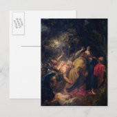De arrestatie van Christus in de tuinen, c.1628-30 Briefkaart (Voorkant / Achterkant)