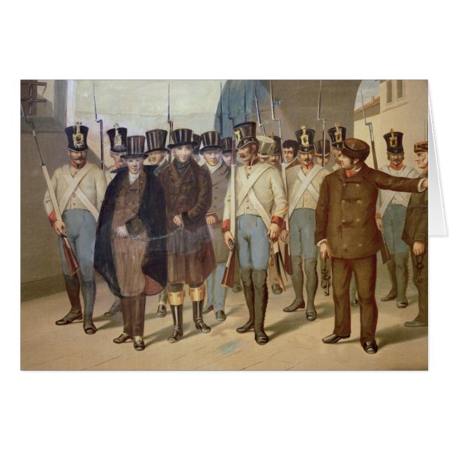 De arrestatie van de Carbonari (Voorkant Horizontaal)
