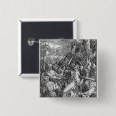 De arrestatie van Jezus Christus, 1510 Vierkante Button 5,1 Cm (Voorkant /achterkant)