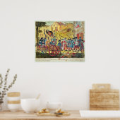 De arrestatie van Louis Dominique Cartouche Poster (Keuken)