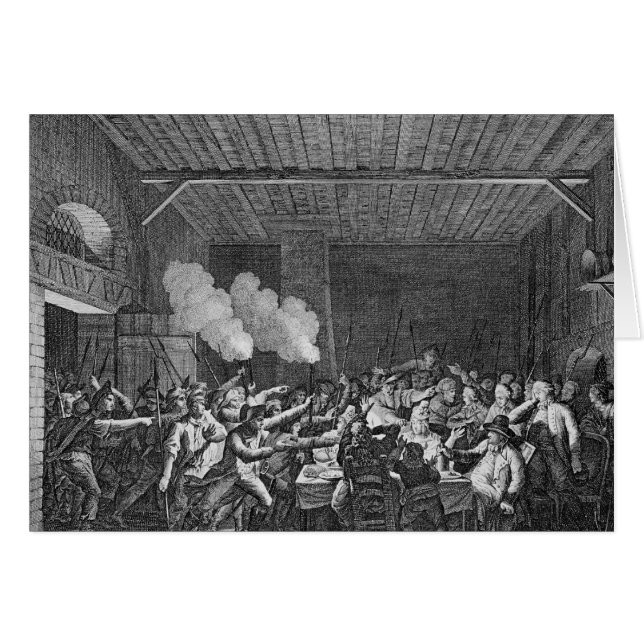 De arrestatie van Louis XVI bij Varennes (Voorkant Horizontaal)