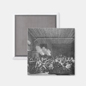 De arrestatie van Louis XVI bij Varennes Magneet (Voorkant / Achterkant)