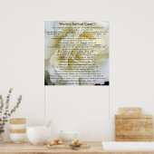 De arriors die door WarriorsCreed worden gecreeerd Poster (Keuken)