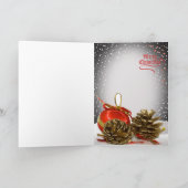 De arrogante Kerstkaart van Charles van de Koning Feestdagen Kaart (Binnen)