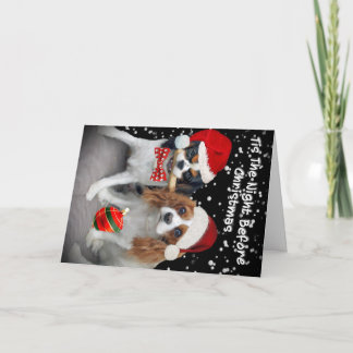 De arrogante Merry van de Koning Kerstkaart van Feestdagen Kaart