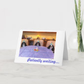 De arrogante Wensen van de Verjaardag Kaart (Voorkant)