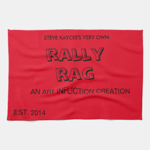 De Art Inflication Rally Rag Theedoek