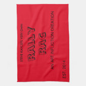 De Art Inflication Rally Rag Theedoek (Verticaal)