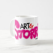 De Art & Storriors Mok! Koffiemok (Voorkant links)