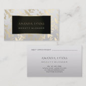 De artiest Gold Humming-bird van de gebeurtenispla Afsprakenkaartje (Voorkant / Achterkant)