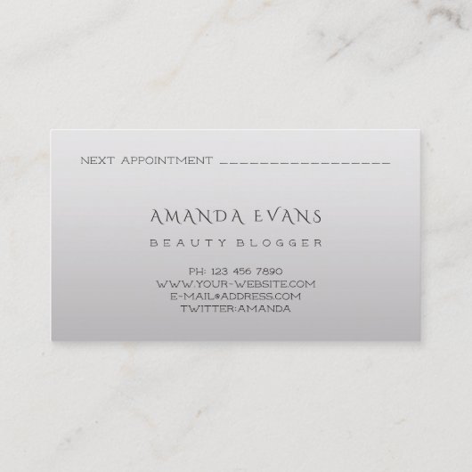 De artiest Gold Humming-bird van de gebeurtenispla Afsprakenkaartje (Achterkant)