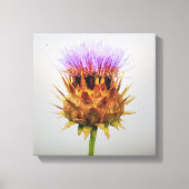 De artisjokdistel canvas afdruk (Voorkant)