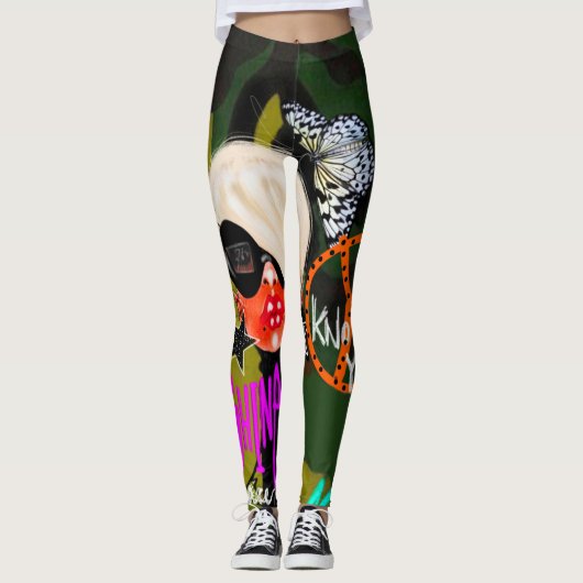 DE ARTISTE LEGGINGS (Voorkant)