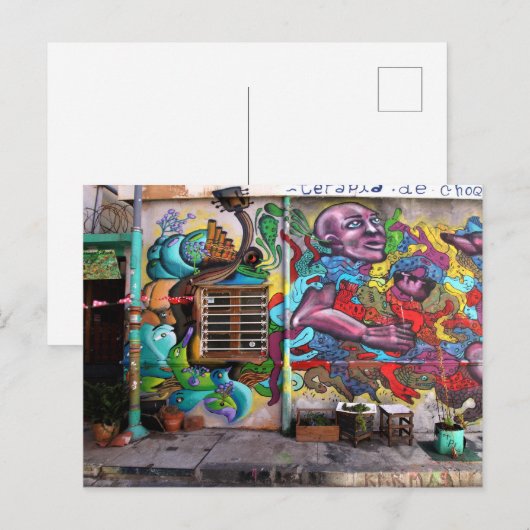 De artistieke hand briefkaart (Voorkant / Achterkant)