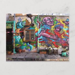 De artistieke hand briefkaart