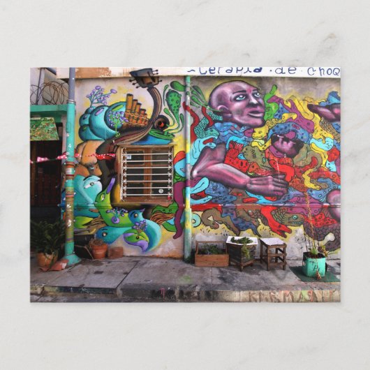 De artistieke hand briefkaart (Voorkant)