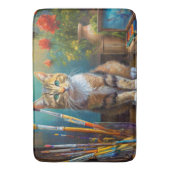 De Artistieke Kat Badmat (Voorkant Verticaal)
