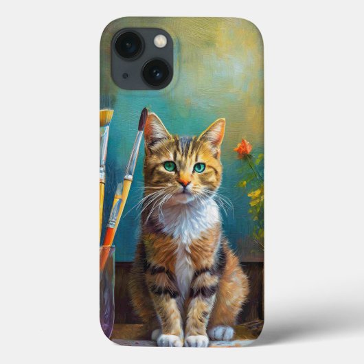 De Artistieke Kat Case-Mate iPhone Case (Achterkant)