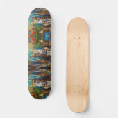De Artistieke Kat Persoonlijk Skateboard (Voorkant)
