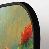 De Artistieke Kat Pickleball Paddle (Links Detail)