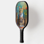 De Artistieke Kat Pickleball Paddle (Links)