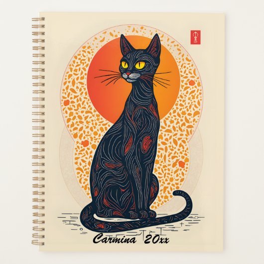 De artistieke kat planner (Voorkant)