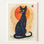 De artistieke kat planner (Achterkant)