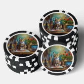 De Artistieke Kat Poker Chips (Opstapeling)