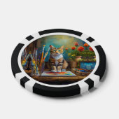 De Artistieke Kat Poker Chips (Enkel)