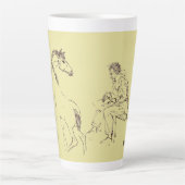 De artistieke latte Mok (Voorkant)