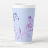 De artistieke latte Mok (Voorkant)