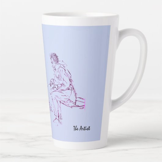 De artistieke latte Mok (Rechts)