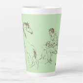 De artistieke latte Mok (Voorkant)