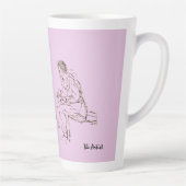 De artistieke latte Mok (Rechts)