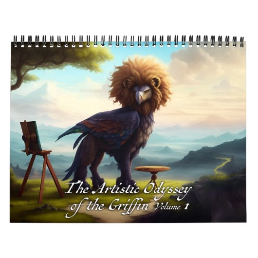 De artistieke Odyssee van de Griffin Volume 1 Kalender (Hoes)