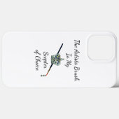 "De artistieke penseel is Mijn Scepter van Keuze" Case-Mate iPhone Case (Achterkant (horizontaal))