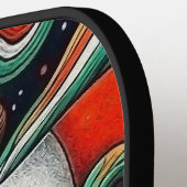 De artistieke vlag van Mexico Pickleball Paddle (Links Detail)