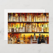 De artistieke Waterverf in de achterbalk Briefkaart (Voorkant / Achterkant)