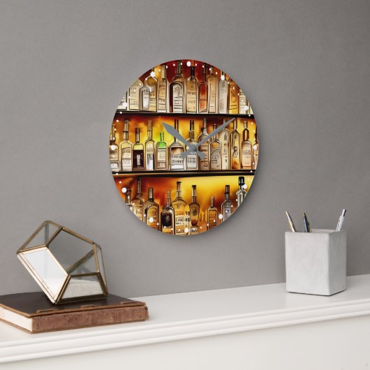 De artistieke Waterverf in de achterbalk Grote Klok (Kantoor)